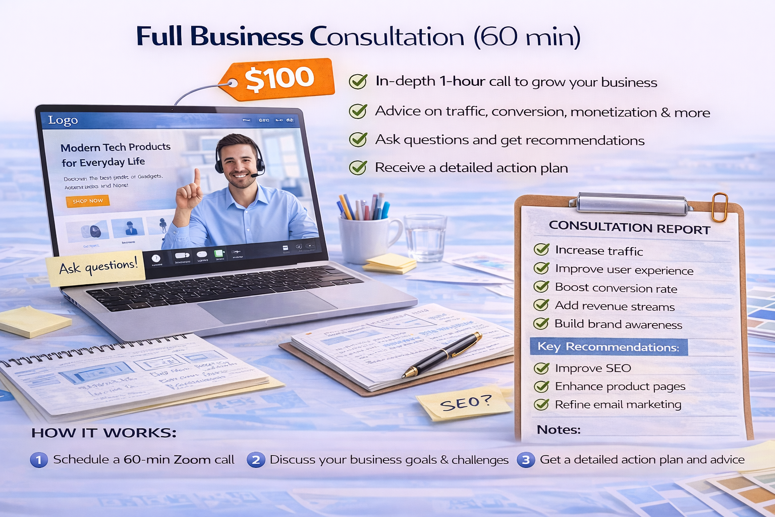 Full Business Consultation (60 min)